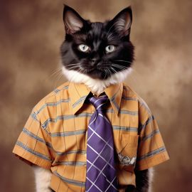 90s-yearbook-photo-manx-cat-shirt-tie-studio-background-13dc38f79e7141b58c4d4ca6db124ed8