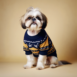 90s-yearbook-photo-of-shih-tzu-in-a-vintage-sweater-full-body-studio-background-040583cab2414019ab20ce573c70ff2c