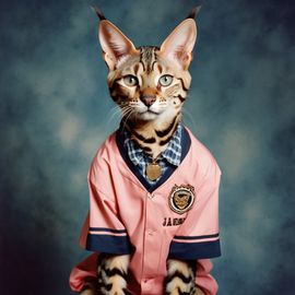 90s-yearbook-photo-savannah-cat-old-school-clothing-vintage-background-b68b7a71b21644169e54935609c88f9c