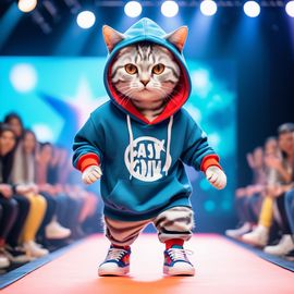 american-shorthair-cat-streetwear-fashion-show-catwalk-75d9f58ff69e49d09ace8df11f6a1ef9