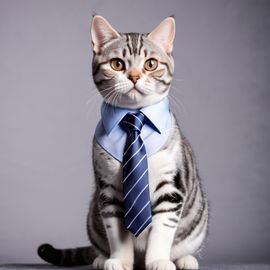 american-shorthair-cat-stylish-shirt-tie-diffused-background-1ee9e8653a124b3fbd1cee7b476d649b