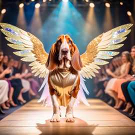 basset-hound-fashion-catwalk-fairytale-wings-magical-c6c44b267bc64322b2fa7e4599506499