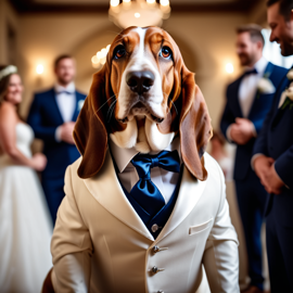 basset-hound-wedding-suit-romantic-moment-d848fe3c0bef4d988e6563f7061a3704