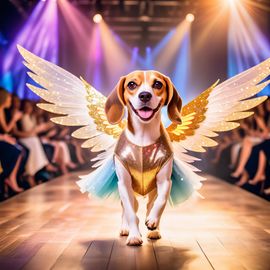 beagle-strutting-fashion-show-catwalk-magical-fairytale-dress-glittering-wings-high-energy-magical-61401d23e4f3489ca78291292b1ac12e