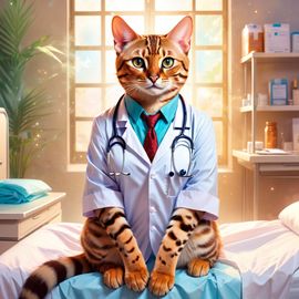 bengal-cat-doctor-magical-hospital-ethereal-dreamy-celestial-22a747427ac8490984848c8ca83c84f8