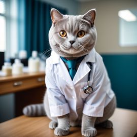 british-shorthair-cat-doctor-office-detailed-charming-high-budget-bokeh-moody-atmosphere-a427b096990640e8959c1ca5c59bc692