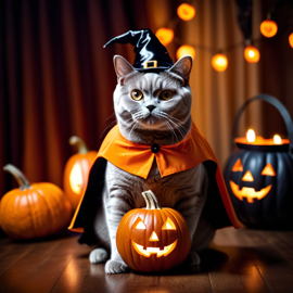 british-shorthair-cat-halloween-costume-pumpkins-eerie-3c580e199e55440796f6f0511f871483