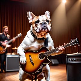 bulldog-musician-guitar-concert-hall-dynamic-performance-64314a9b63c84f59830507e1ada36c59