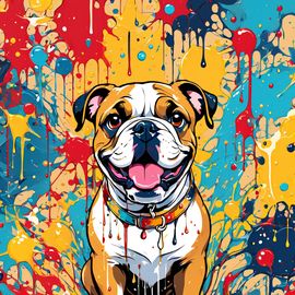 bulldog-pollocks-drip-technique-modern-art-ecd7683c59d24713bd1434ed2db83965