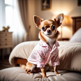 chihuahua-cute-pyjamas-posh-bedroom-happiness-coziness-1faebcfff9ad4640a3f2debdceba09b4