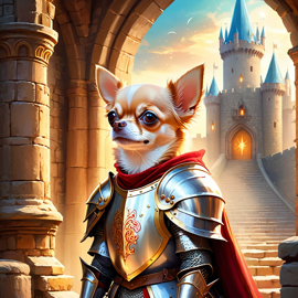 chihuahua-knight-medieval-castle-ethereal-4dcf077601f6469da36d2085771bbf86