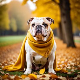 cinematic-autumn-scene-bulldog-yellow-scarf-detailed-beautiful-75c5646be5524b218d126dae6d3757c4