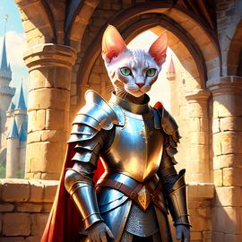 devon-rex-cat-medieval-knight-majestic-castle-ethereal-painterly-ce0dc9448c9c49678b9c06d7621b64f1