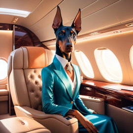 doberman-pinscher-gulfstream-jet-elegant-posh-64ea76cca8e042eb93e0d059b211cada