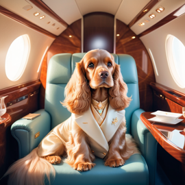 elegant-cocker-spaniel-private-jet-posh-0d9f1ffa352b407b86a1c97b65e1e07a