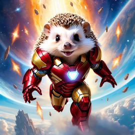 european-hedgehog-iron-man-celestial-painterly-style-magical-costume-50a2fc3e596a458f88c08577ffcf77bb