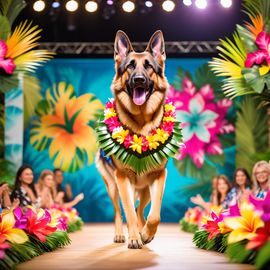 german-shepherd-fashion-show-hawaiian-shirt-floral-lei-11891d6667824d7daa687629848c48ad