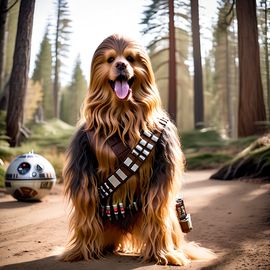 golden-retriever-chewbacca-star-wars-cute-happy-84b3980fba8f40c6834f50c86640dbb6