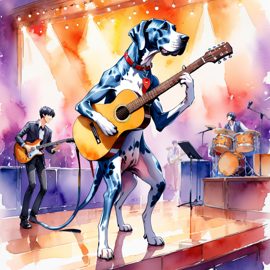 great-dane-musician-watercolor-guitar-concert-hall-beef285352814a4a9d2b407d04b11eba