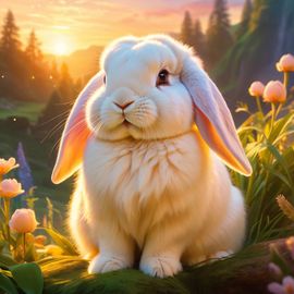 holland-lop-rabbit-golden-hour-celestial-magical-dreamy-bce8a792c3c945fb96ee0f8a3a34bb9f