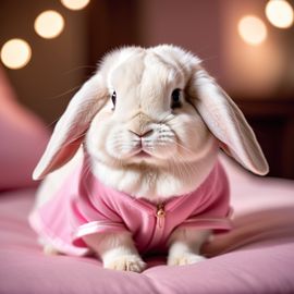 holland-lop-rabbit-pink-clothing-pink-scene-joy-cuteness-b222ae9cc0db456a9ac75de9b1f4238b