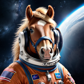 shetland-pony-horse-as-astronaut-in-space-wearing-spacesuit-highly-detailed-and-lifelike-91d49c49cd824e8ba55425346a25acd2