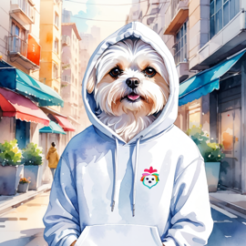 maltese-watercolor-hoodie-urban-e54ac95d1a4f4589b2712528b985f246