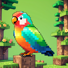 minecraft-lovebird-pixel-blocky-e323a893064c428aa1c295c769c81e18