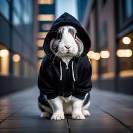 mini-lop-rabbit-hoodie-urban-backdrop-stylish-3575673a9b6e42dc8bc5c6267d3d3814