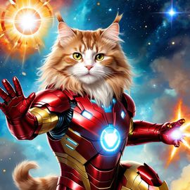 norwegian-forest-cat-iron-man-celestial-painterly-style-671fa62f47624c3585ee613b3d34ea1d