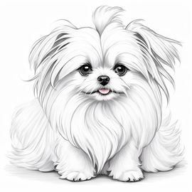 pencil-sketch-maltese-detailed-line-art-black-white-timeless-elegant-e1e8ddcaccee44c7919c7cb0ae0832ef