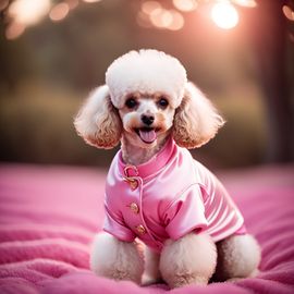 poodle-pink-clothing-beautiful-scene-joy-cuteness-ba576be94bcc423c9f3da90d90283b48