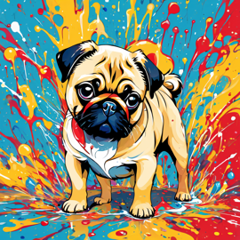 pug-pollock-drip-art-colorful-4c6f5ffbce574e85b85eafadc6ade5a2