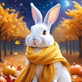 rex-rabbit-yellow-scarf-ethereal-magical-e564f9b27f7f40928d2608d3594825ba