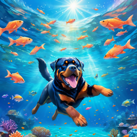 rottweiler-swimming-ocean-fish-coral-underwater-dreamy-2ee5eb876b114d2a9a6e63943c7a82f5