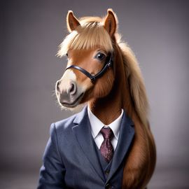 shetland-pony-stylish-suit-diffused-background-a5ec86f3a39147b88c9e12aceaf38508