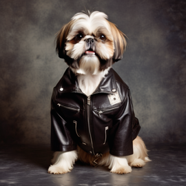 shih-tzu-leather-jacket-90s-yearbook-vintage-4638b5c3be564a4fa64d271a749a49ce