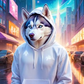 siberian-husky-white-hoodie-urban-setting-cute-happy-97c14757c84f4b55af9b3b58249e42a2