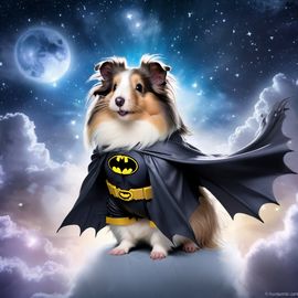 silkie-sheltie-guinea-pig-batman-ethereal-majestic-38f9a1b53578446582de063198598b9a