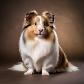 silkie-sheltie-guinea-pig-natural-elegant-pose-67169035363b4fd8a2332bb30c00bec6