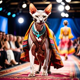 sphynx-cat-bohemian-fashion-show-catwalk-af5c5eb253cd47bba8fa09bf2724b73d