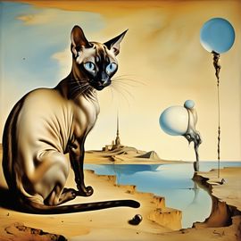 surreal-siamese-cat-salvador-dali-persistence-memory-297e0b37cc404d5282997d0f15e5bfcc