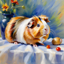 teddy-guinea-pig-renoir-brushstrokes-elegant-61bf92673e724fd4bee7da7b1759022d