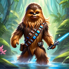 tetra-fish-chewbacca-star-wars-ethereal-magical-63b8415708a544f7b3d4d2bd07795ba7