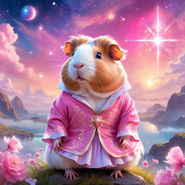 texel-guinea-pig-pink-clothing-dreamy-magical-6f2f8b93b5f842fd96fa598ac725f509