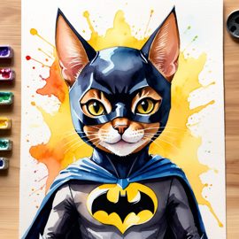 watercolor-abyssinian-cat-batman-suit-mask-660b88707f6e47599f8eb93e2c28db5e