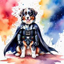 watercolor-australian-shepherd-darth-vader-star-wars-ca82dd23b61b449cbf8fdf4aff116e1f