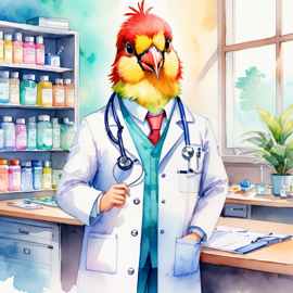 watercolor-finch-doctor-hospital-anime-3c257d154c724b4295c26bef45a29ce8