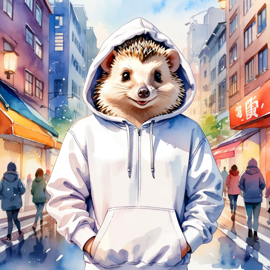 watercolor-hedgehog-hoodie-urban-f498029dbb83446b81227843606b9162