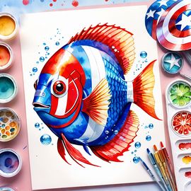 watercolor-painting-discus-fish-captain-america-avengers-vibrant-detailed-33e61c5f7cf34abcb43fac770e990cef